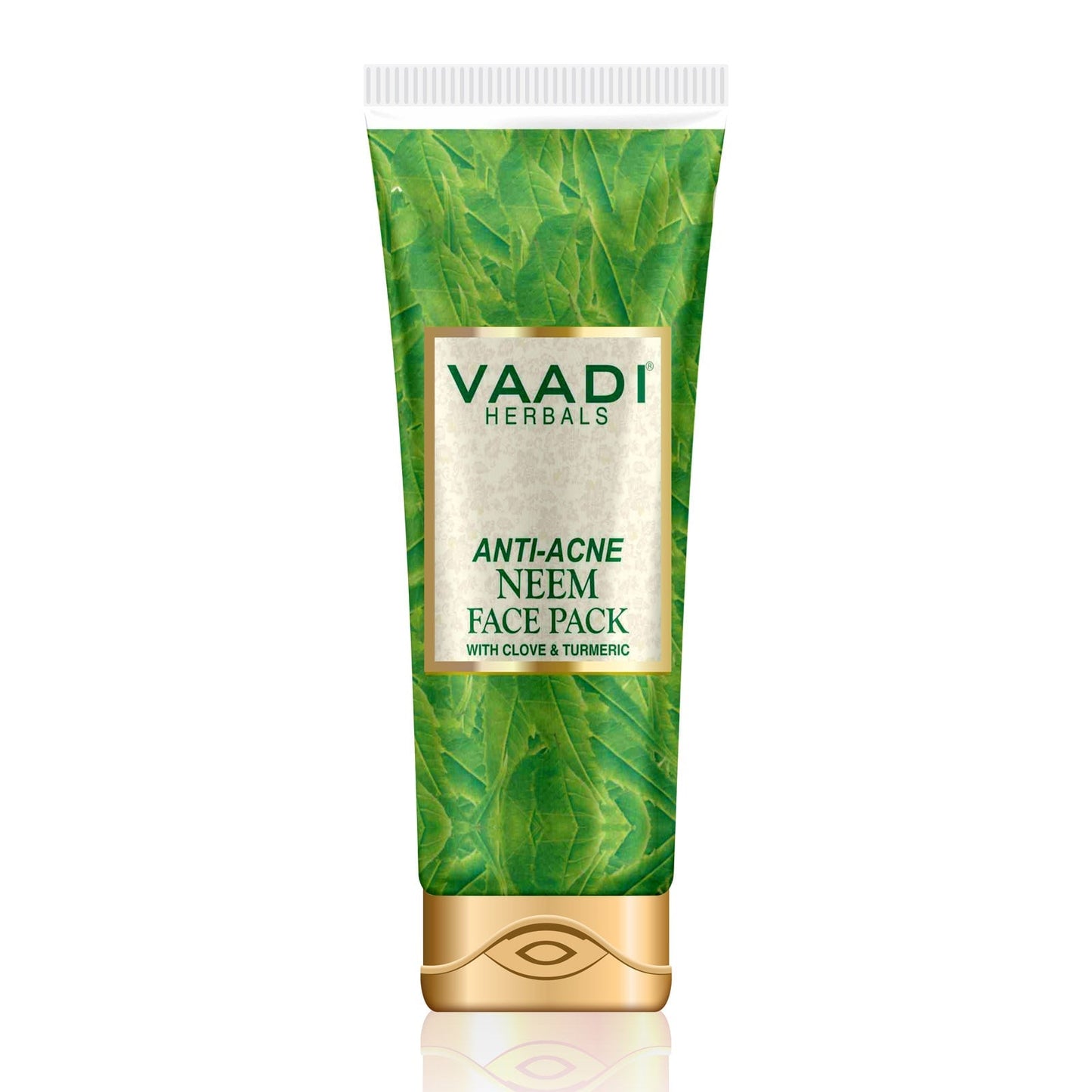 Neem Face Pack with Clove & Turmeric - Removes Acne and Pigmentation Marks - Clears Impurities and Soothes Skin (120 gms / 4.3 oz)