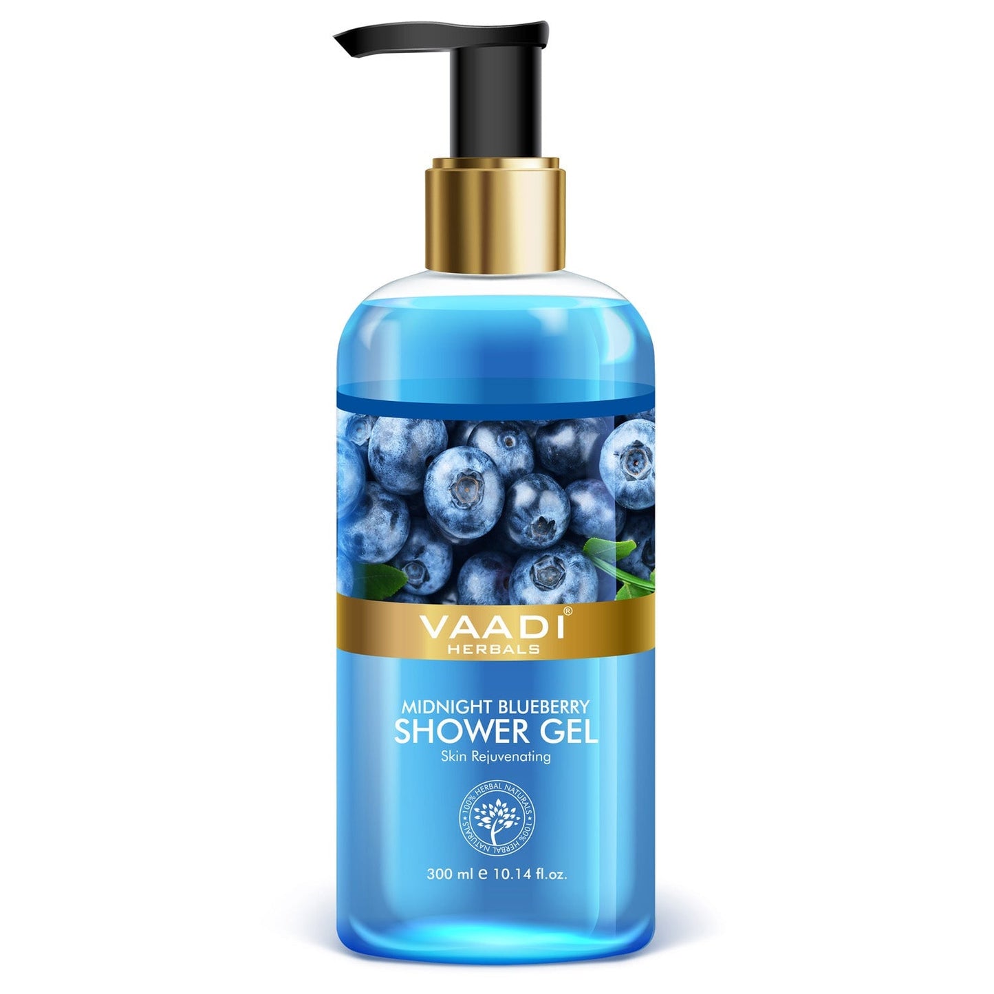 Midnight Organic Blueberry Shower Gel - Skin Tightening Therapy (300 ml / 10.2 fl oz)