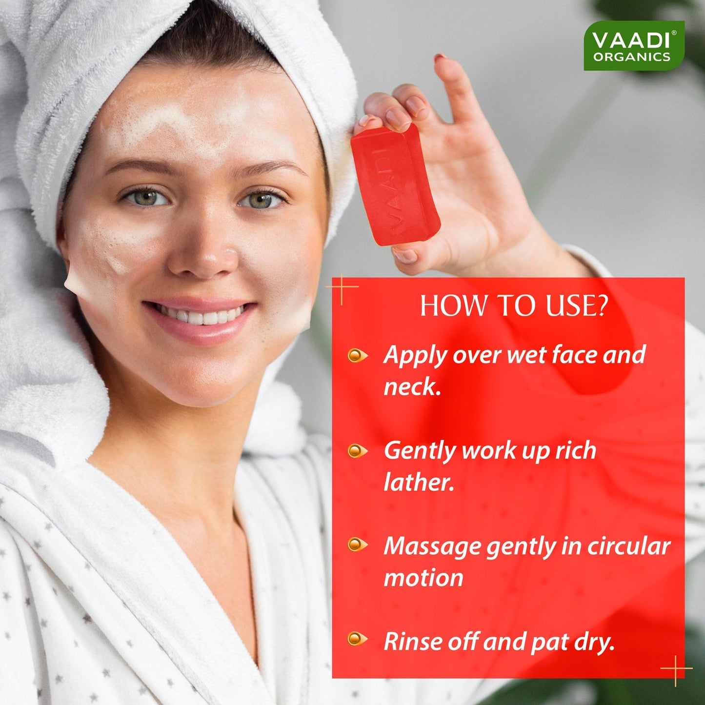 Strawberry Facial Bar with Grapeseed Extract - Anti Ageing (25 gms/0.9 oz)