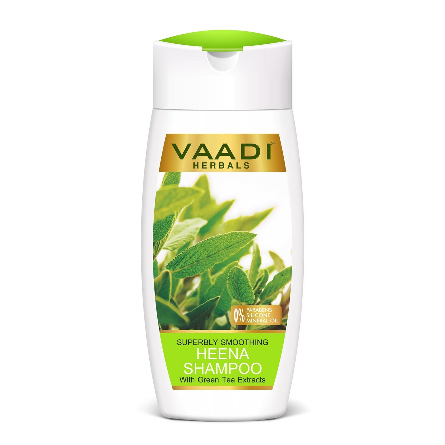 Superbly Smoothing Organic Heena Shampoo with Green Tea Extract (110 ml/4 fl oz)