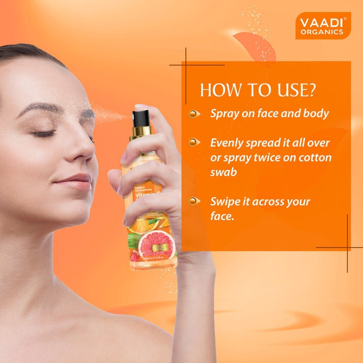 Vitamin C Toner with Niacinamide & Witch Hazel - Dark Spot & Skin Damage Control (110 ml/4 fl oz)