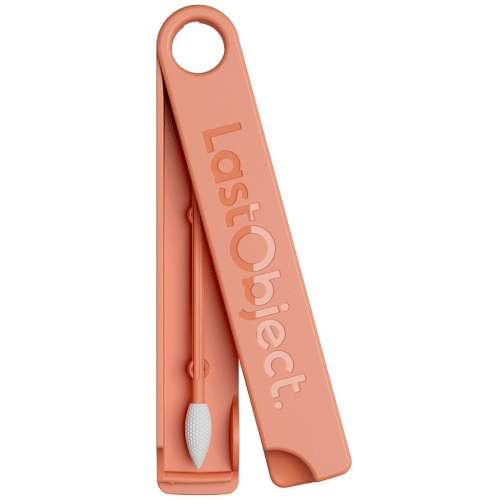 LastSwab® Reusable Cotton Swabs for Gentle & Eco-Friendly Beauty Routines - The Sustainable Alternative to Single-Use Q Tips - Zero Waste & Easy to Clean - Comes with a Travel Case Holder (Red)