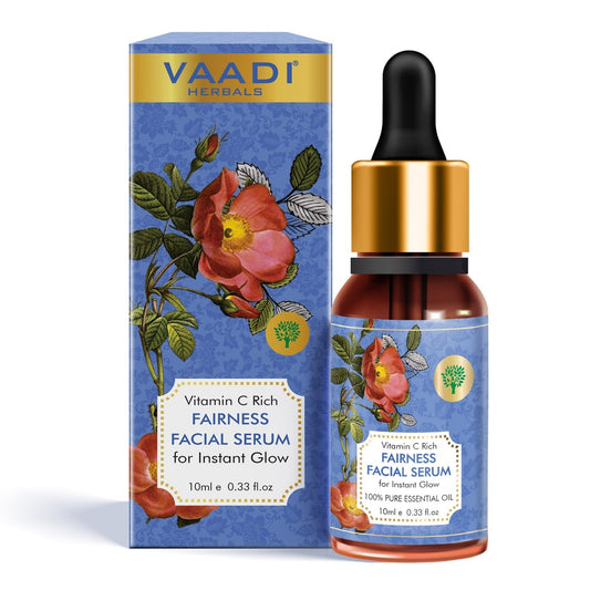 Vitamin C Facial Serum - Brightens Skin, Protects from Sun Damage (10 ml/ 0.33 oz)