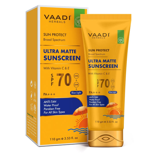 Ultra Matte Sunscreen SPF 70 With Vitamin C & E (110 ml/ 4 fl oz)