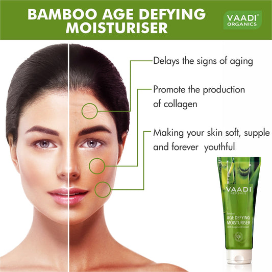 Bamboo Age Defying Moisturiser with Grapeseed Extract - Anti Oxidant (60 ml/ 2.1 fl oz)
