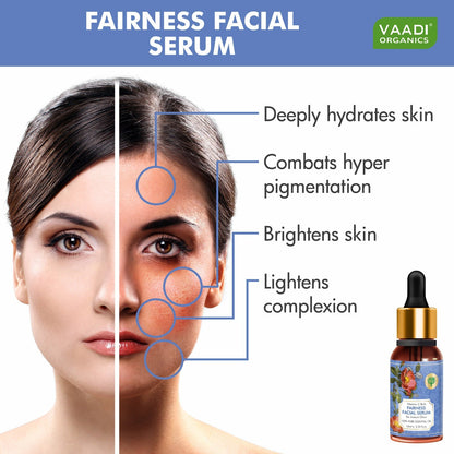 Vitamin C Facial Serum - Brightens Skin, Protects from Sun Damage (10 ml/ 0.33 oz)