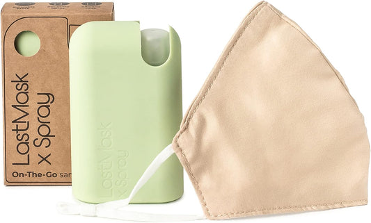 LastObject LastMask Reusable Zero-Waste 3-Layers Face Mask & Spray Kit