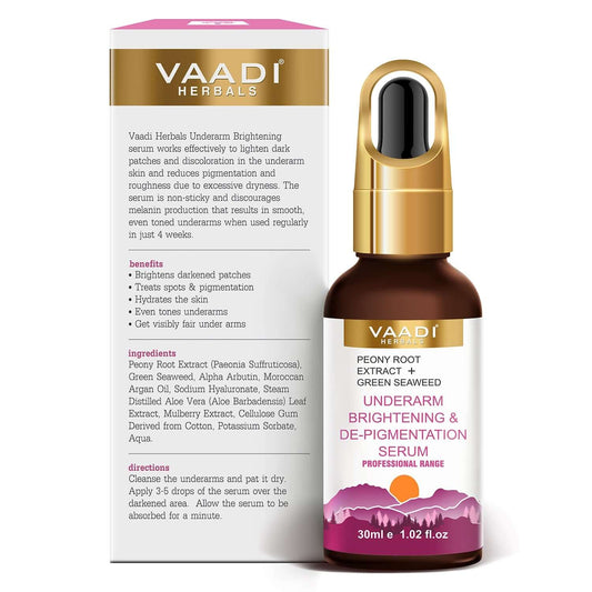 Underarm Brightening & De-Pigmentation Serum With Peony Root Extract & Green Seaweed (30 ml/ 1.02 oz)