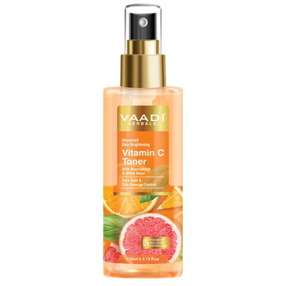 Vitamin C Toner with Niacinamide & Witch Hazel - Dark Spot & Skin Damage Control (110 ml/4 fl oz)