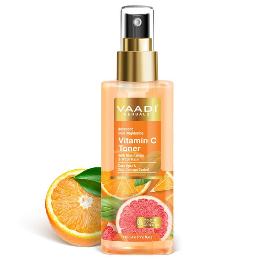 Vitamin C Toner with Niacinamide & Witch Hazel - Dark Spot & Skin Damage Control (110 ml/4 fl oz)